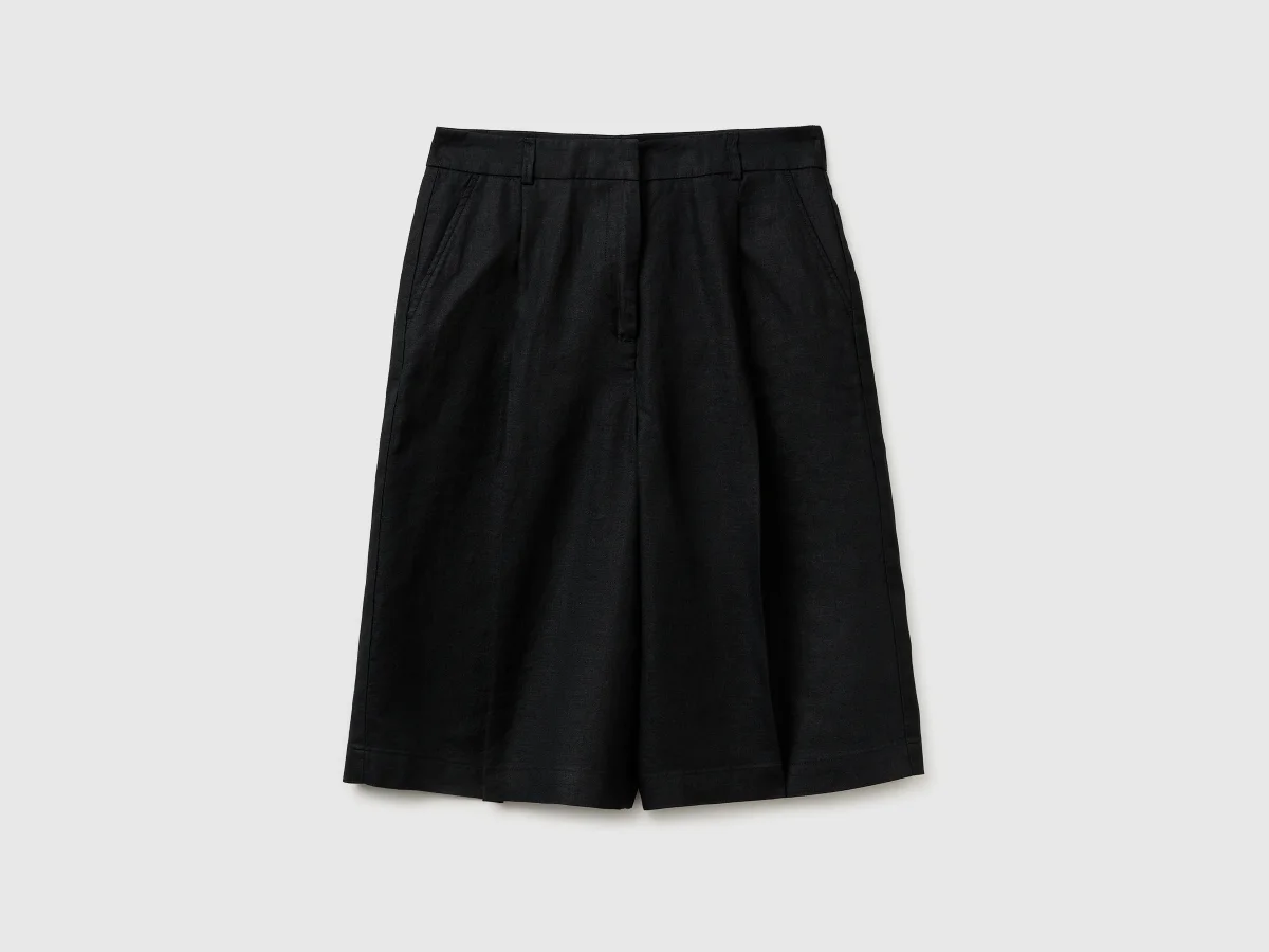 Bermudas 100% linho