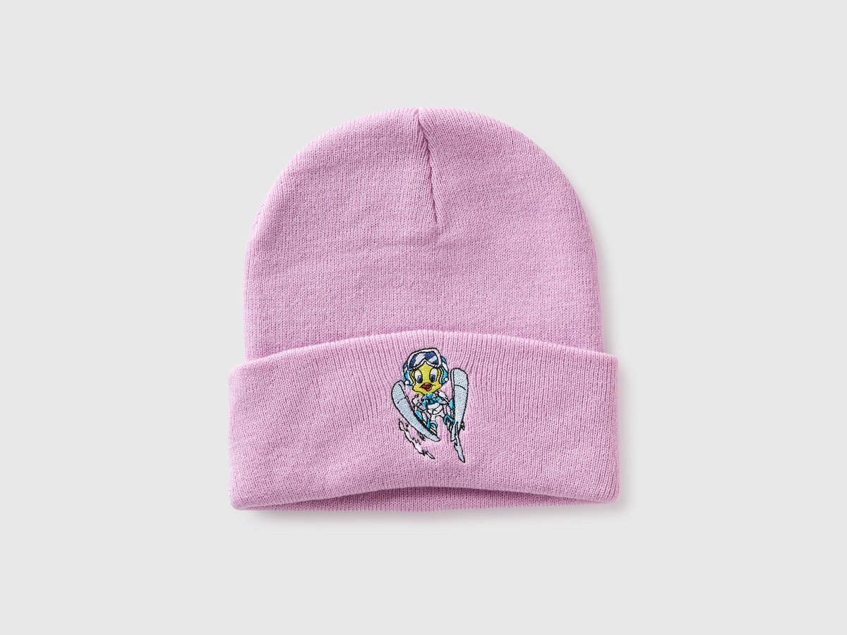 Gorro lilás Looney Tunes x Olympic Collection