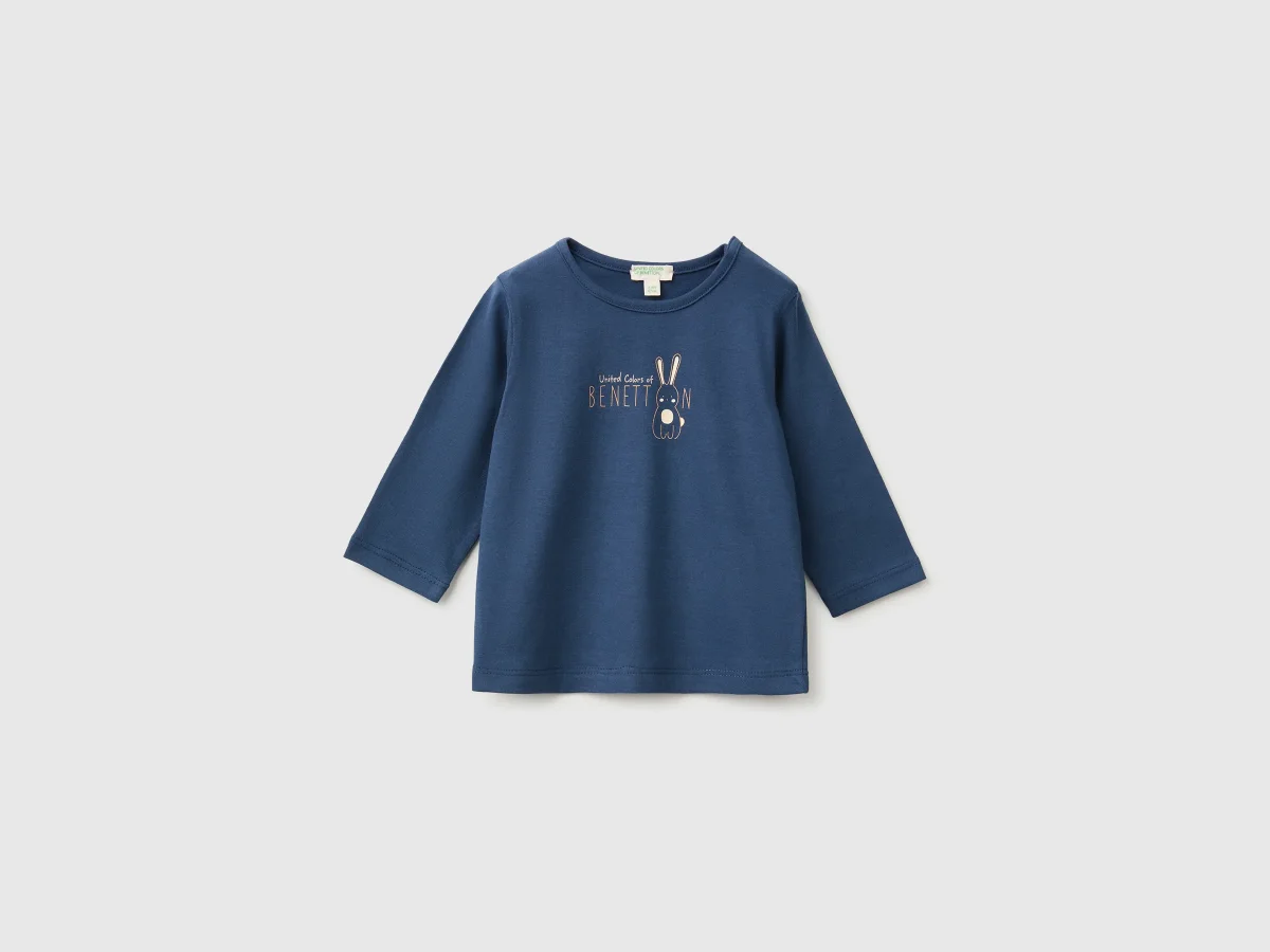 T-shirt com estampa em algodão orgânico - Image 2