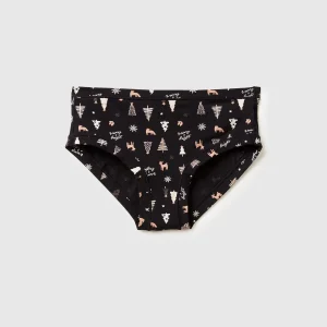 Slip com estampa natalícia