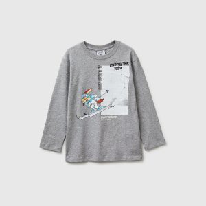 T-shirt cinzenta Looney Tunes x Olympic Collection