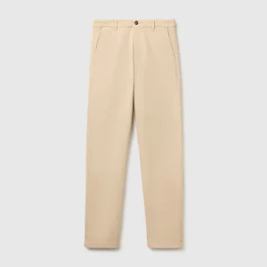 Chinos slim fit em algodão