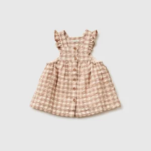 Vestido aos quadrados vichy