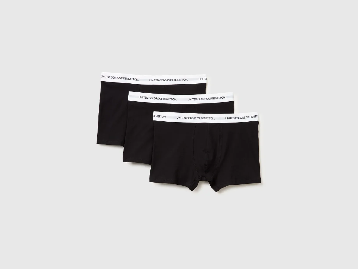 Set de três boxers em algodão orgânico stretch - Image 2