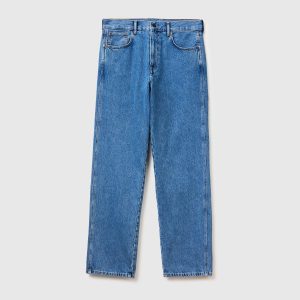 Jeans regular fit lavagem clara