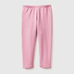 Leggings quentes em felpo