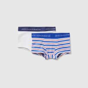 Dois boxers em algodão stretch