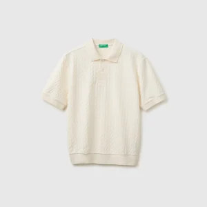 Polo jacquard