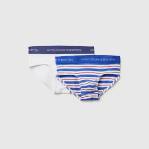 Dois slips em algodão stretch