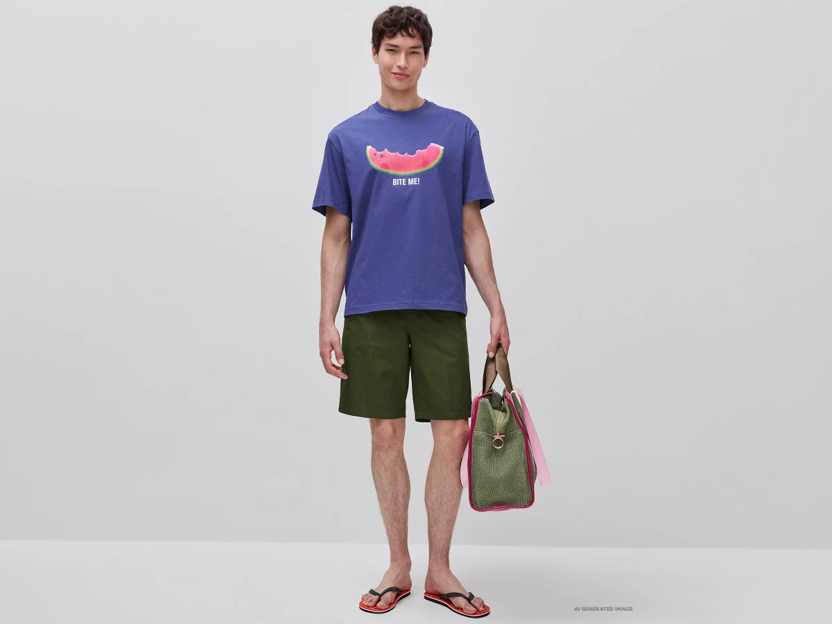 Bermudas chino em algodão leve - Image 4