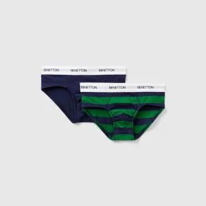 Dois slips em algodão stretch