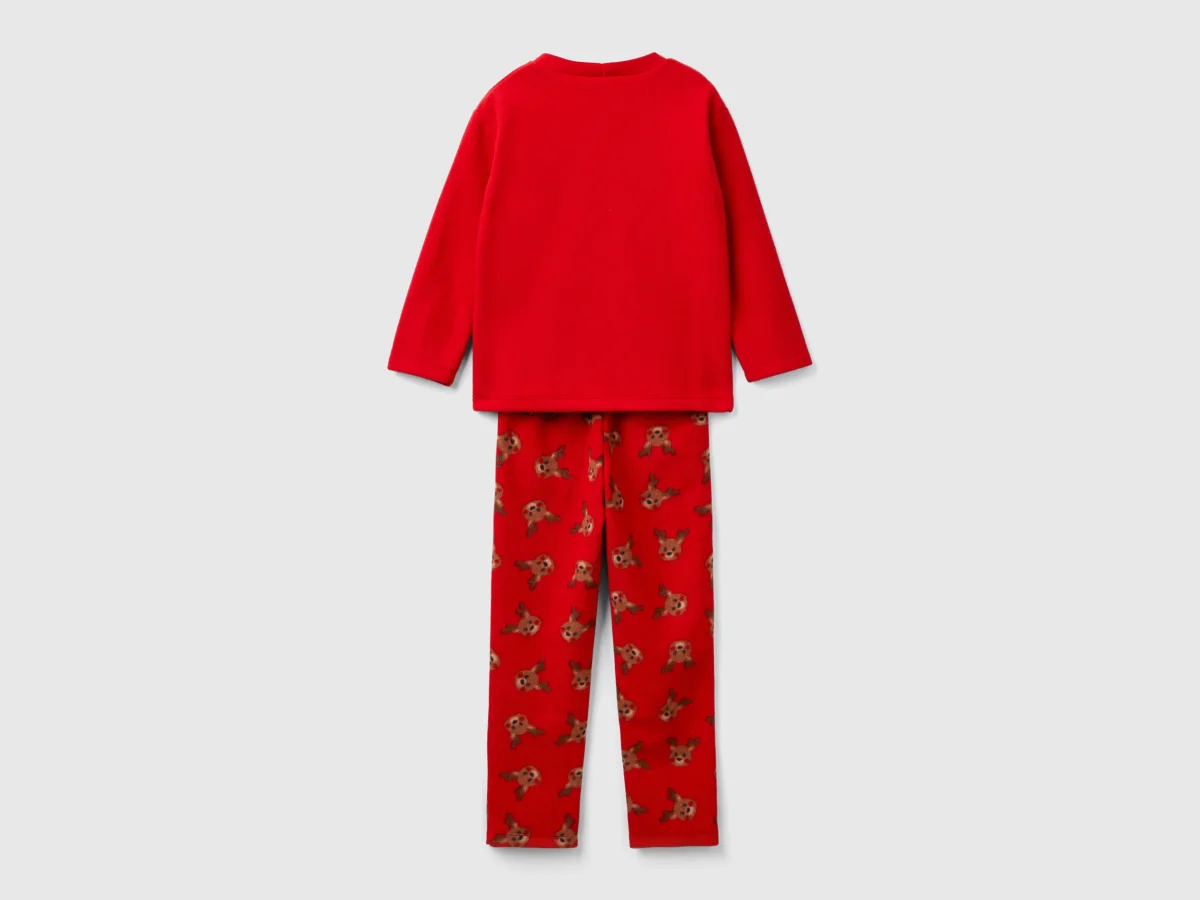 Pijama com renas em tecido polar - Image 3