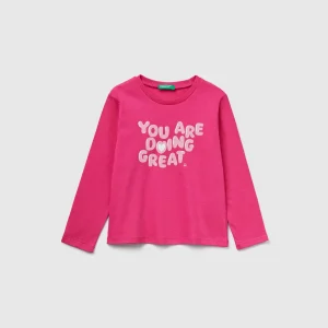 T-shirt regular fit com estampa