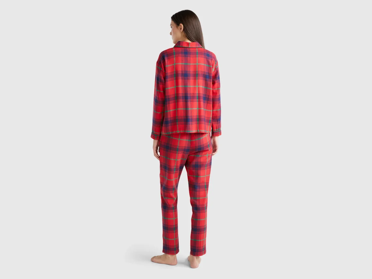 Pijama tartan em flanela - Image 3