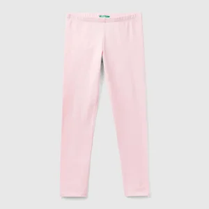 Leggings em algodão stretch com logótipo