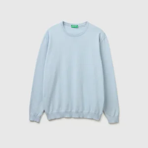 Camisola de gola redonda 100% algodão