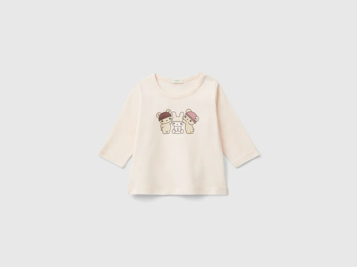 T-shirt em algodão orgânico quente