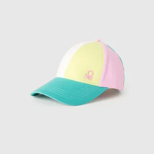 Boné baseball color block