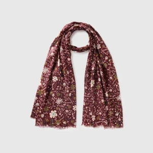 Écharpe padrão em viscose