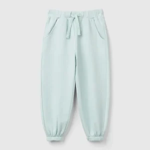 Joggers em felpo com cordão de ajuste