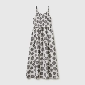 Vestido comprido estampado