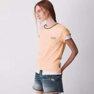 T-shirt com bordado Jean's West