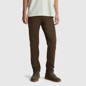 Chinos slim fit castanho escuro
