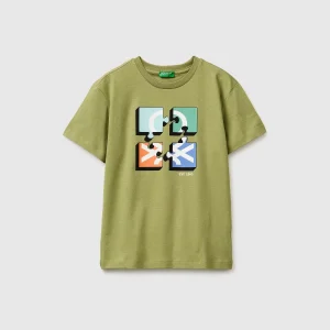 T-shirt com logótipo