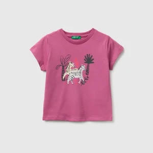 T-shirt regular fit com estampa
