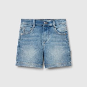 Bermudas em denim
