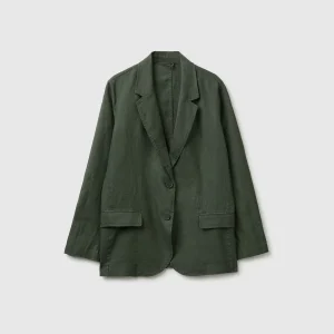 Blazer em linho puro