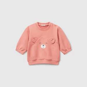 Sweat com bordado e patch
