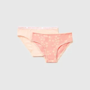 Dois slips em algodão stretch
