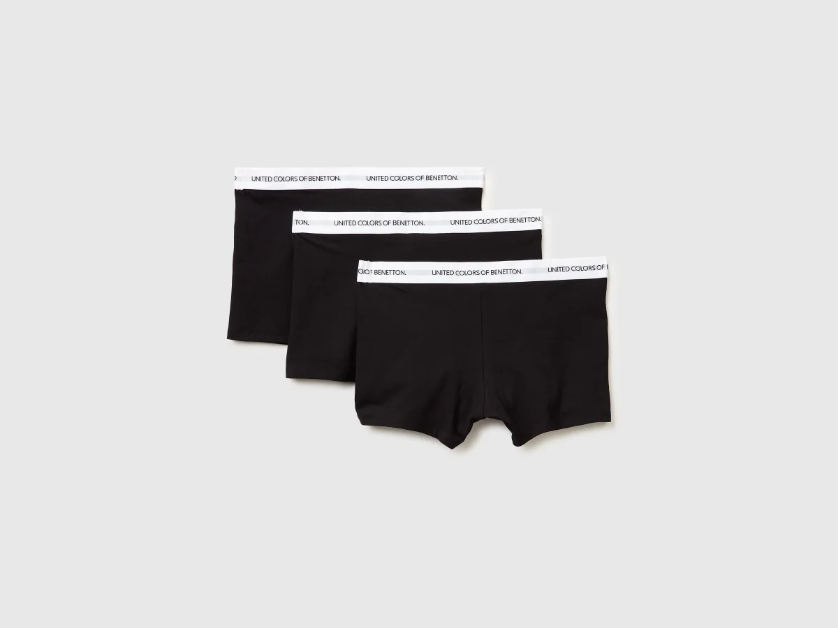 Set de três boxers em algodão orgânico stretch - Image 3
