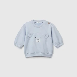 Sweat com bordado e patch